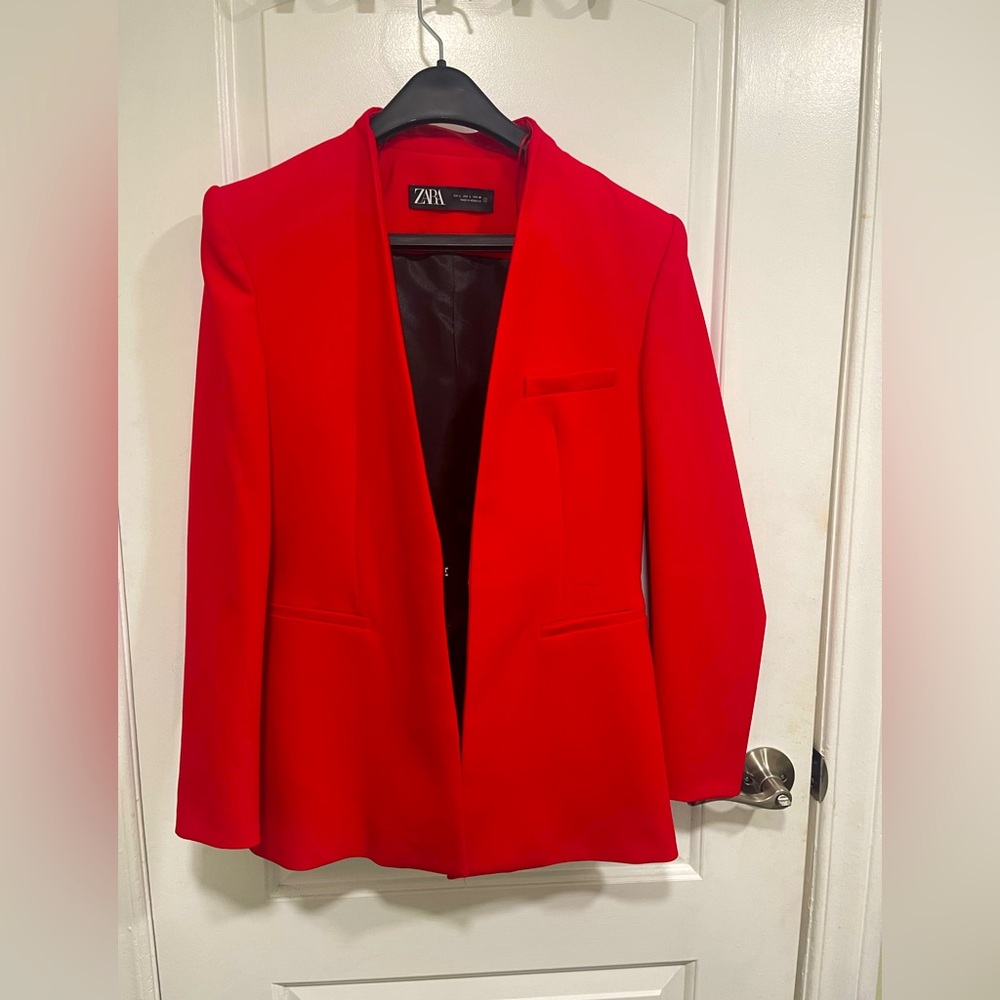 ZARA RED blazer